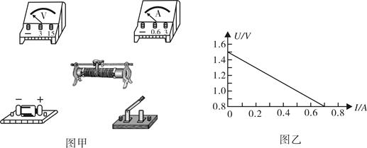 直流电压表(量程0 ~ 3 ~ 15 v,3 v挡内阻为5 kΩ,15 v挡内阻为25 kΩ)