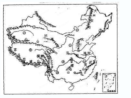 (5)长江发源于     高原,注入东海,流经三级阶梯和季风区,有"水能图片