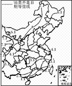 2014届陕西省宝鸡市高三模拟考试地理试卷(带