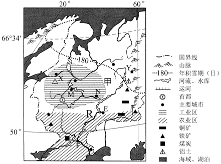 某地区人口为m_图M.N为两个地区的人口年龄组成示意图.设M地区的人口增长率为