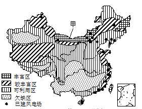 甲图为秘鲁人口矿产_16分 甲图为秘鲁人口 矿产 河流分布示意图,乙图为秘鲁年