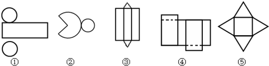 下列图形都是几何体的平面展开图,你能说出这些几何体的名称吗?