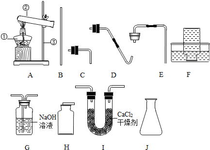 现有下图所示仪器和装置(集气瓶口方向不变)试回答下列问题