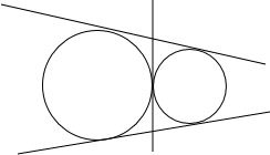 若两圆相外切,则它们公切线的条数是( )