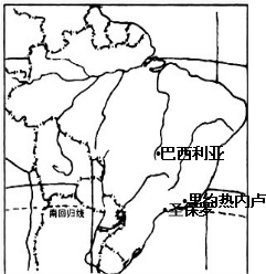 长度仅次于尼罗河;  (2)该国西南边境上与巴拉圭合建的伊泰普水电站