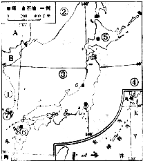 樱花是该国的国花 (3)日本的富士山是一座活火山,它位于日本的