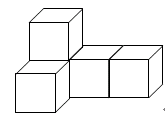 初中数学试题 投影 (1)如图所示,用5个小正方体.