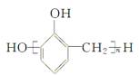 苯酚与甲醛在酸性条件下生成酚醛树脂的结构简式为