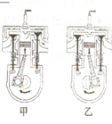 如图所示,是四冲程汽油机工作的部分冲程示意图,其中