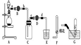 (18分)实验室常用下列装置制备,收集二氧化氮气体,并探究其性质.