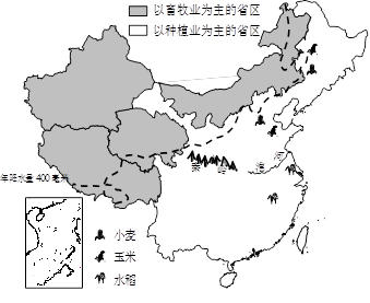 了我国农业的西部和东部差异,东部地区的农业以 (畜牧/种植)业为主