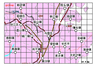 马尾区(     ),亭江镇(     ),新店镇(     ),南屿镇(     ).