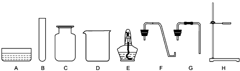 (1)仪器c为集气瓶,写出仪器a的名称_____________;在b,d,e中选择一