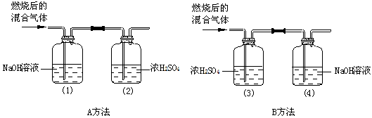 已知:co   2naoh=na  co   h  o;浓硫酸具有吸水性