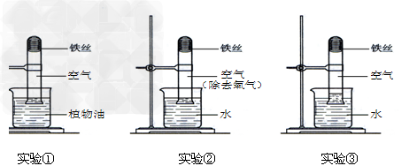 【实验目的】铁生锈条件的探究.