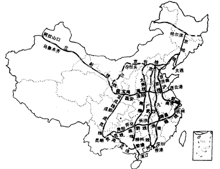 陇海线:从_______到_______.