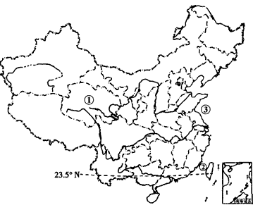 初中地理试题 从世界看中国 读中国行政区图,回答下列问题:.