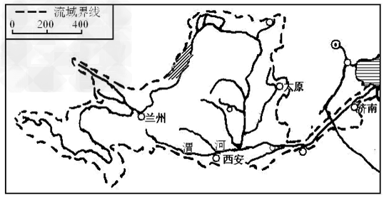 读黄河流域图,回答下列问题