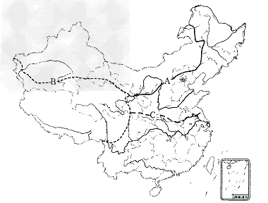 根据下列"中国三个经济地带表",先用色笔绘出三个经济地带的分界线