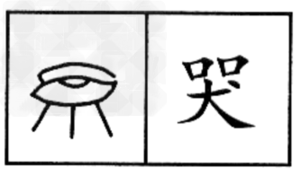 根据所学知识判断,下图是哪种古文字 [ ] a.象形文字b