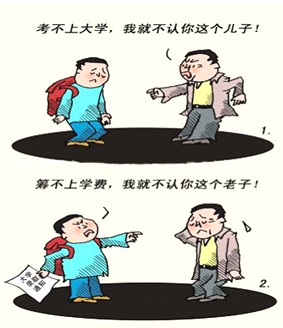 初中政治试题 认识自我 悦纳自我 材料一:阅读漫画 材料.