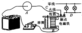 如图所示,对光电管产生的光电子进行荷质比测