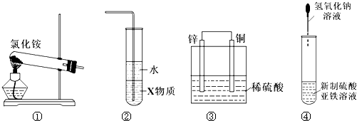 关于下列各装置图的叙述中 正确的是a 实验室用装置 制取氨气b 装置 中x若为四氯化碳 可用于吸收氨 气 并防止倒吸c 装置 是原电池 锌电极为负极 发生氧化反